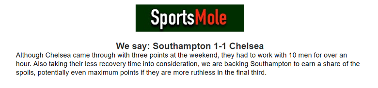Darren Plant memprediksi Southampton vs Chelsea, 1:45 pada 31 Agustus - Foto 1